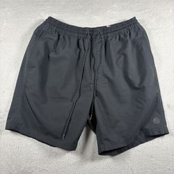 Outerknown Shorts Mens M Black Nomadic Volley Drawstring Shorts Active #1831