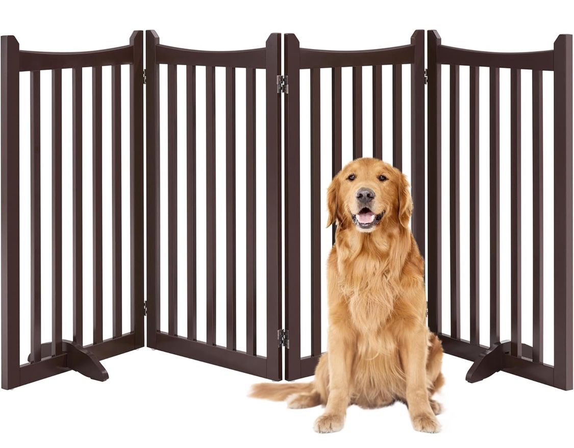 Espresso Four Piece Pet Gate 592642