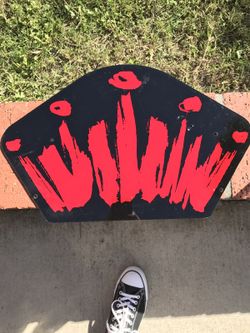 Plastic Budweiser king of beers sign