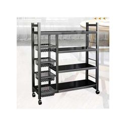 Multi-Tier Kitchen Storage Rack / Rolling Utility Cart
