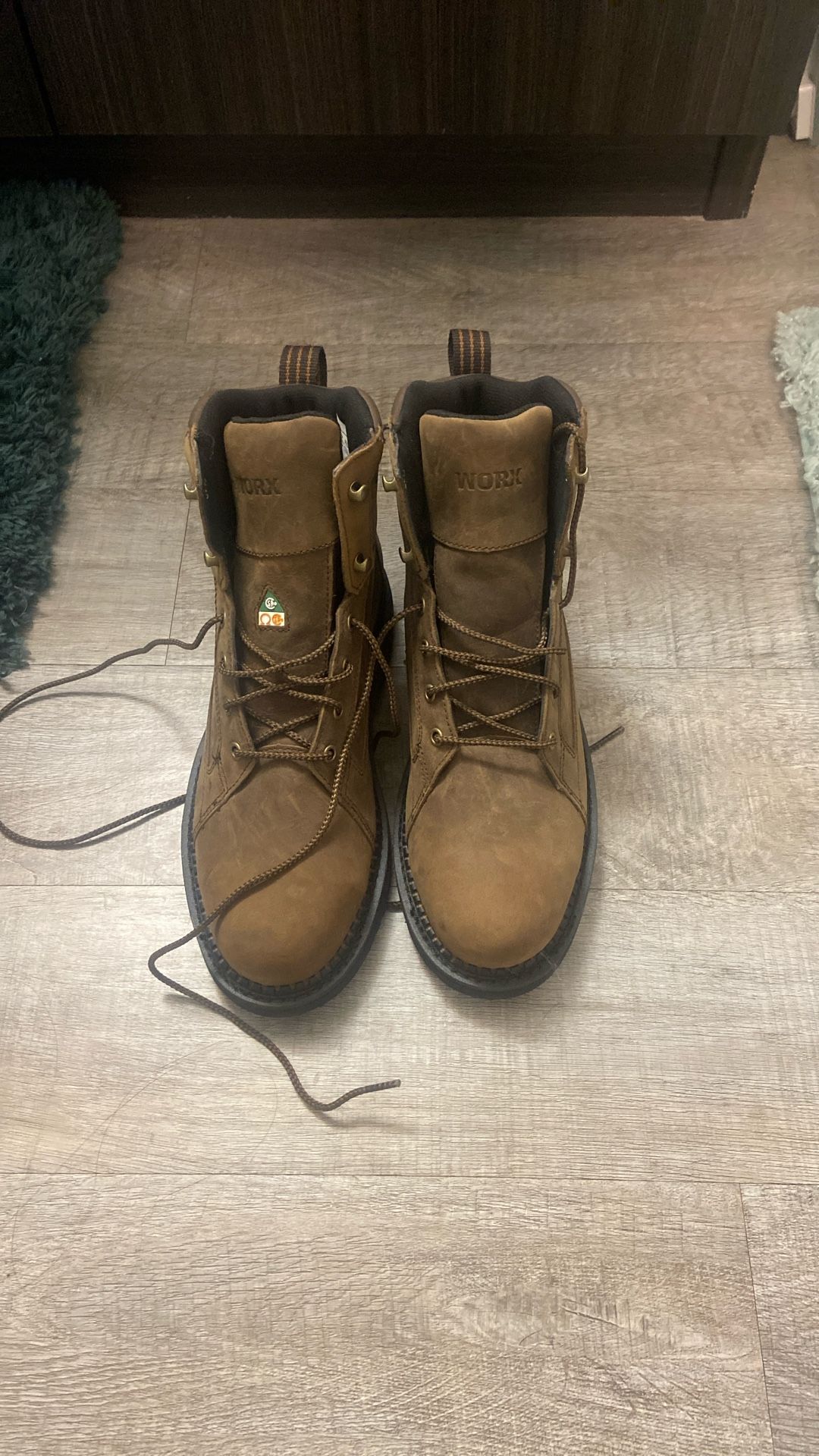 WORX Steel toe Boots