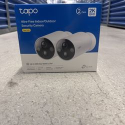 Tapo MagCam 2K Wireless Outdoor Security Camera Battery Magnetic 2 Pack