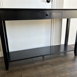 Black Console Table For Sale