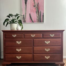 Vintage Link Taylor Solid Cherry Dresser