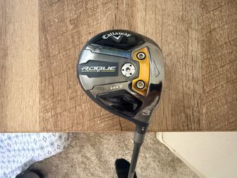 Mint Tour Issued Callaway Rogue ST ♦️♦️♦️T 14° 3 wood - Tensei AV Blue 65S STIFF