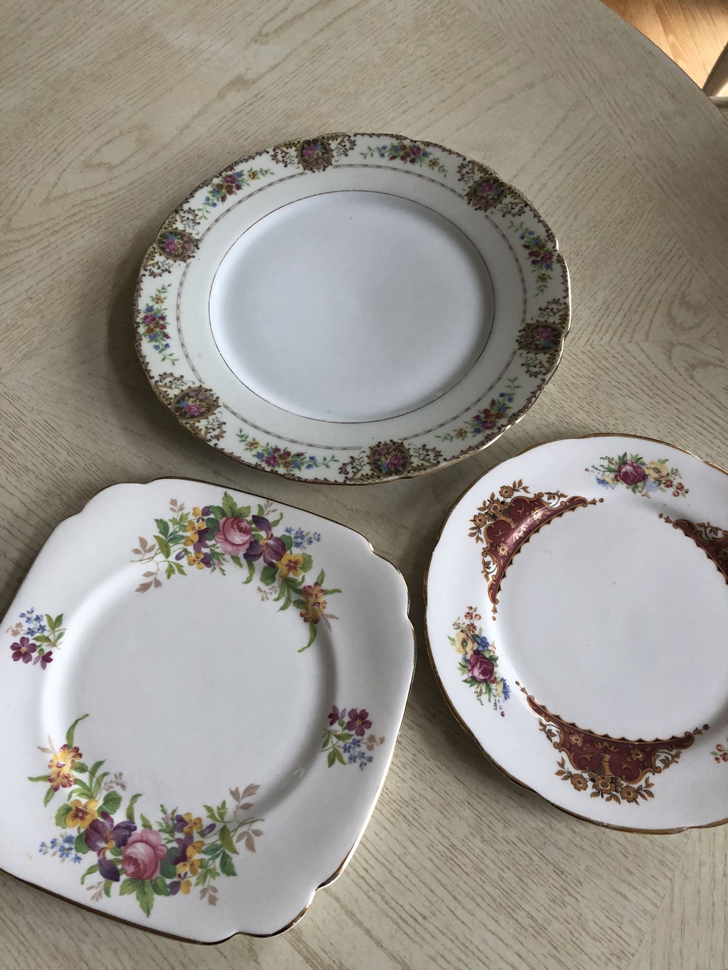 Vintage China Plates (3)