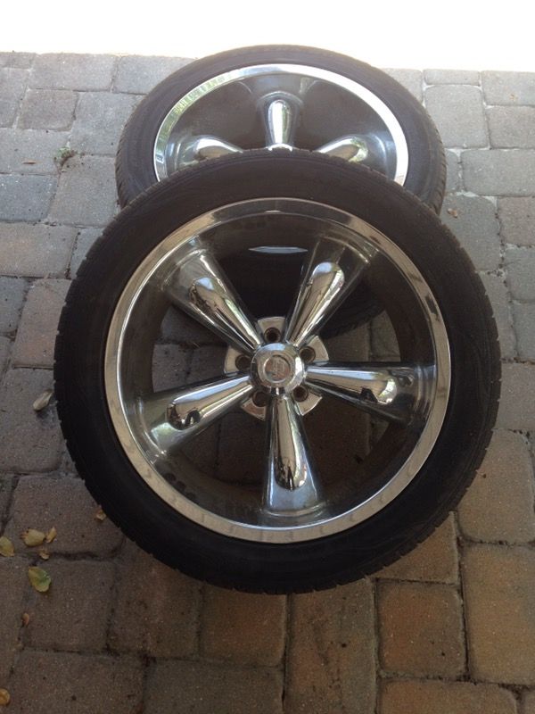 20 Inch Cragar Wheel w/ Stock Spare