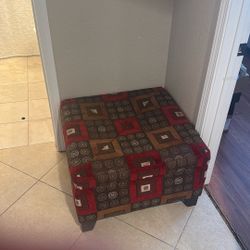 Ottoman With Open Top 