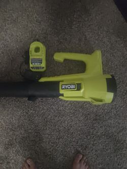 Ryobi 18v Blower And Battery Charger Only