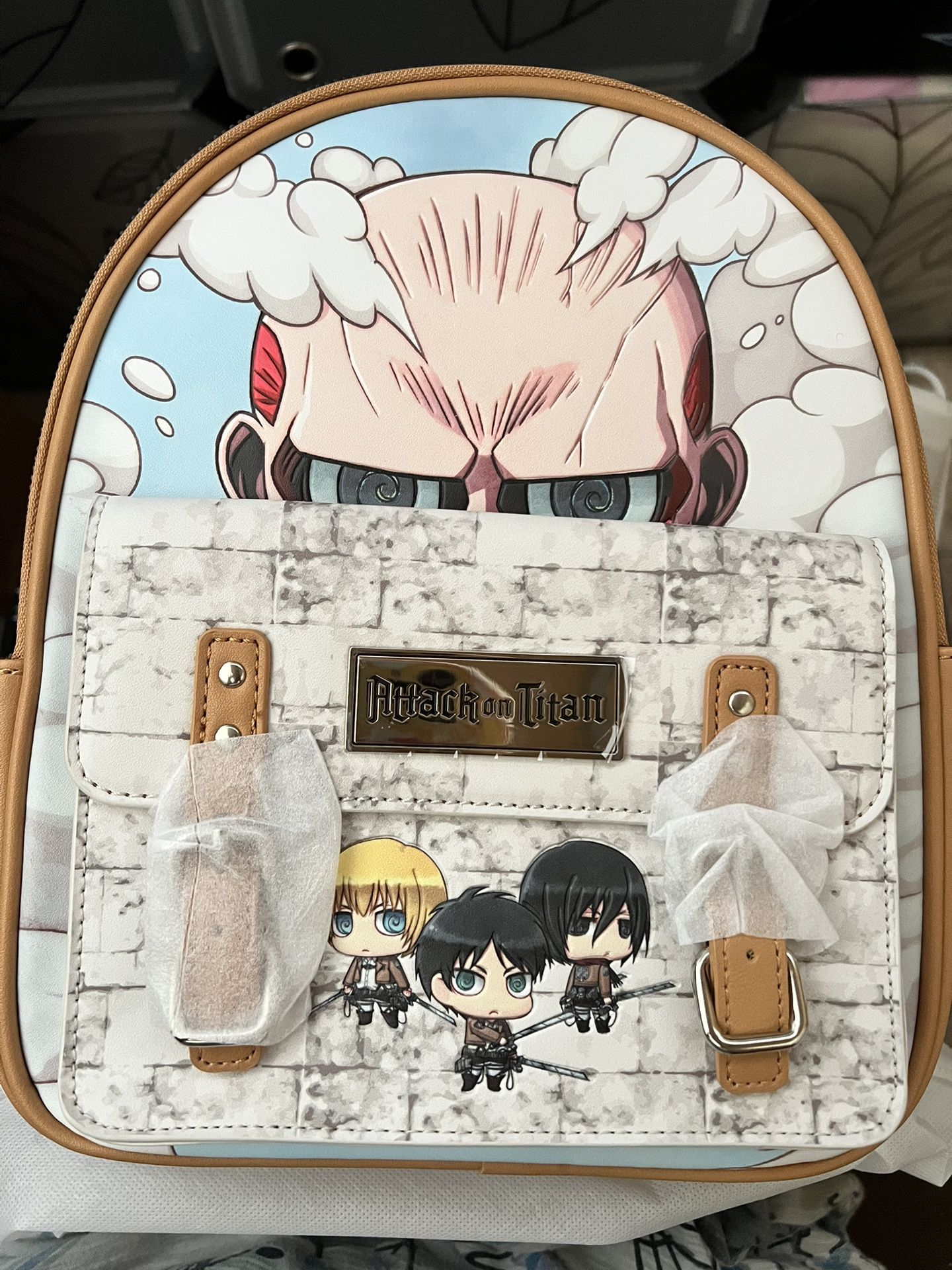Attack On Titan Chibi Colossal Titan Mini Backpack Anime