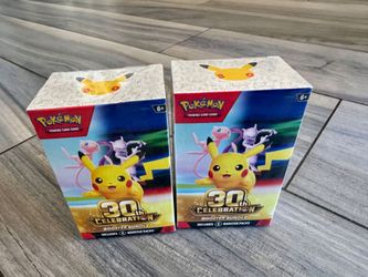 2 30th Celebration Booster Boxes New and Sealed