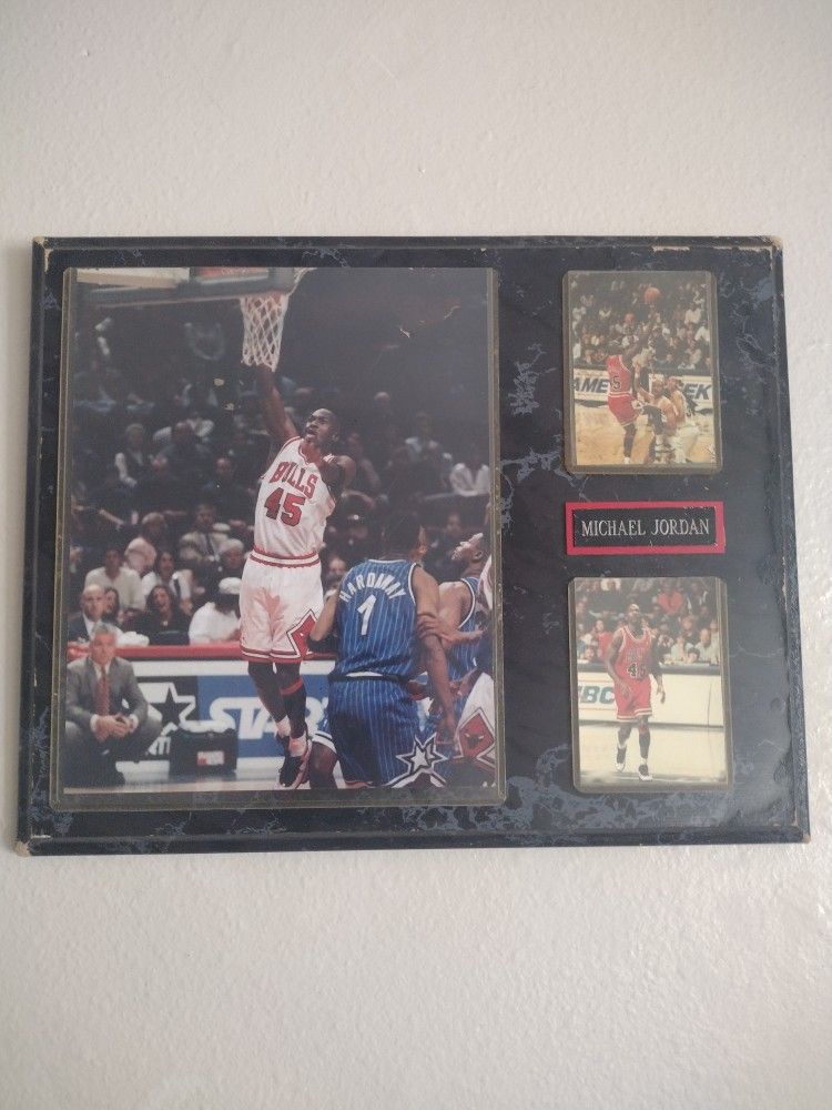 Michael Jordan Plaque