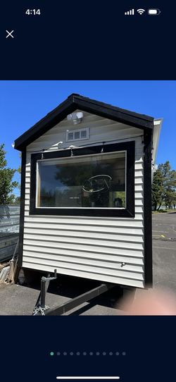 8’x20’ drive thru coffee shop trailer