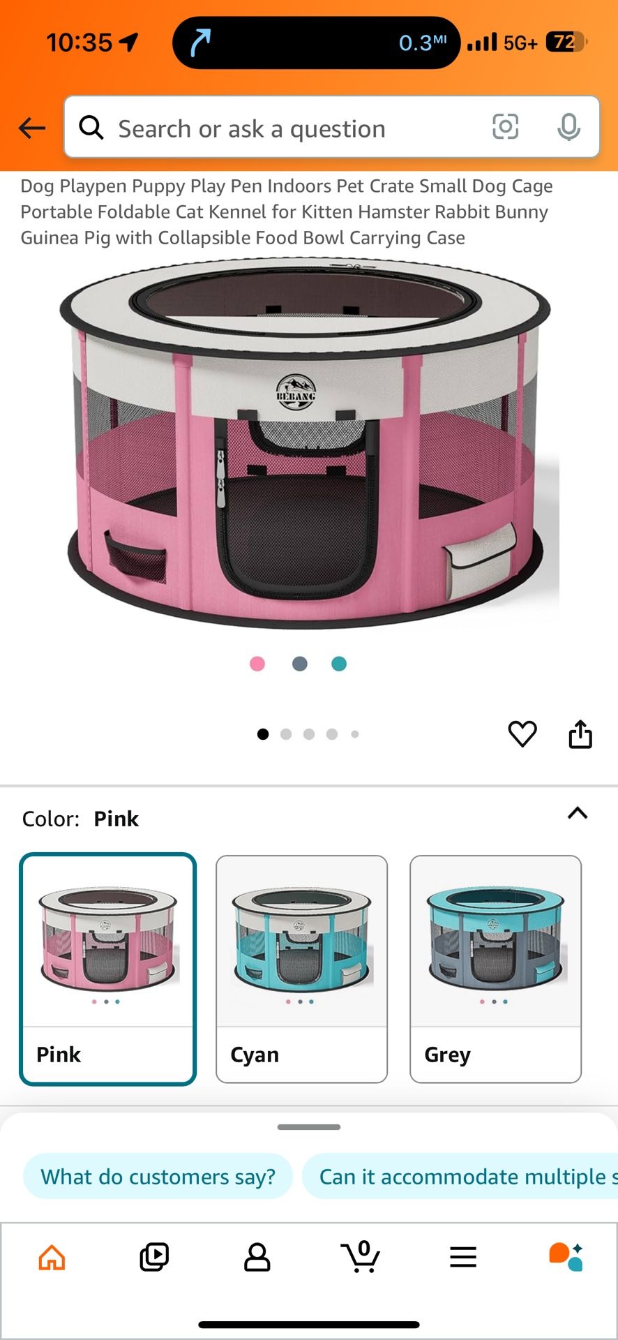 Pet playpen (new) (Read ad before messaging)