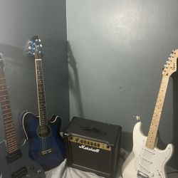 guitars/amp for sale(throw offers, will sell whole
