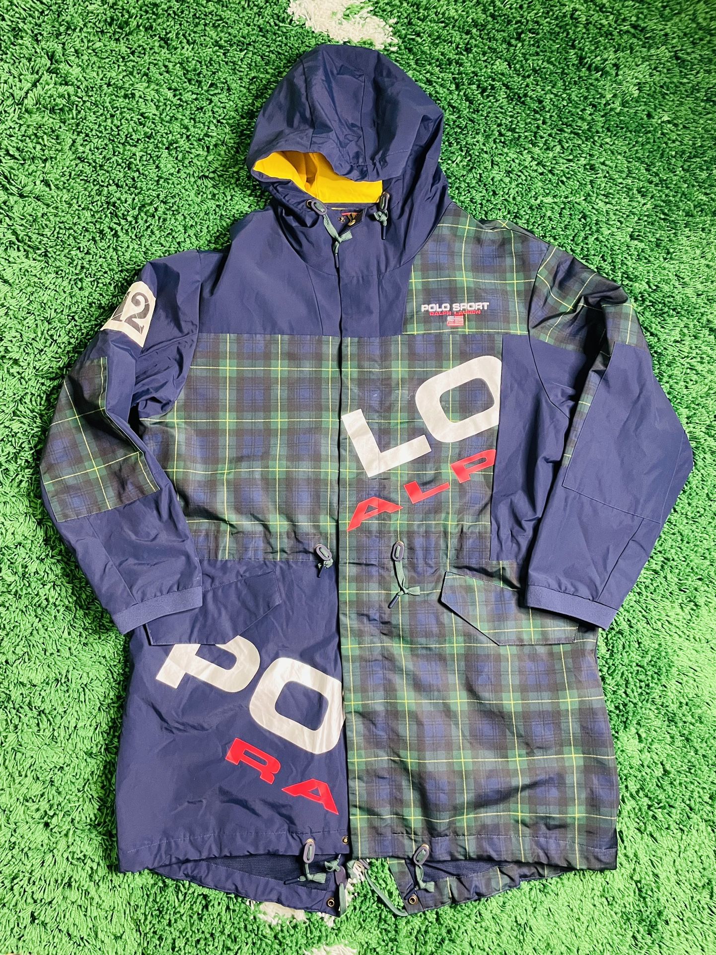 Polo Sport Ralph Lauren Mashup Marsh Coat Size Large NWOT