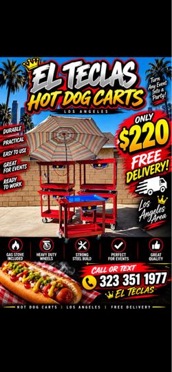 Hotdog cart