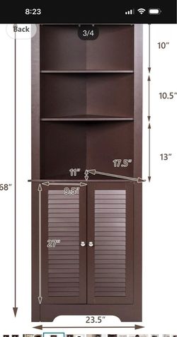 Esquinero para baño