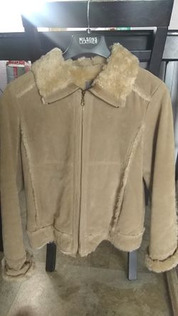 Leather jacket woman