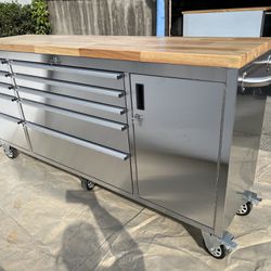 Brand New Stainless Steel Tool Chest Tool Box Heavy Duty 