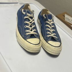 Blue Converse