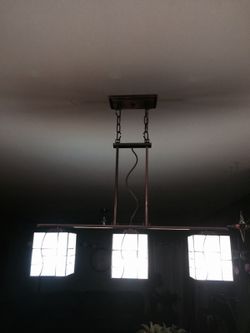 Dining/Kitchen or Bar Modern Stained Glass Chandelier