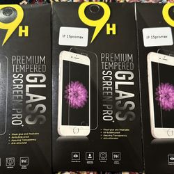 4 Pack Screen Protector For Iphone 15 Pro Max 