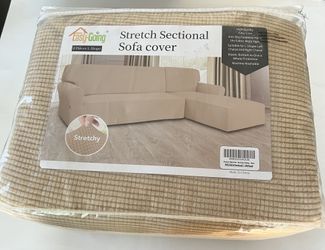 Easy-Going - Easy-to-fit, high-stretch sofa cover for sectional fitting