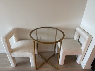 Dining table set for 2 (price negotiable)