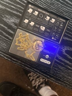 10K Cuban + World yours pendant
