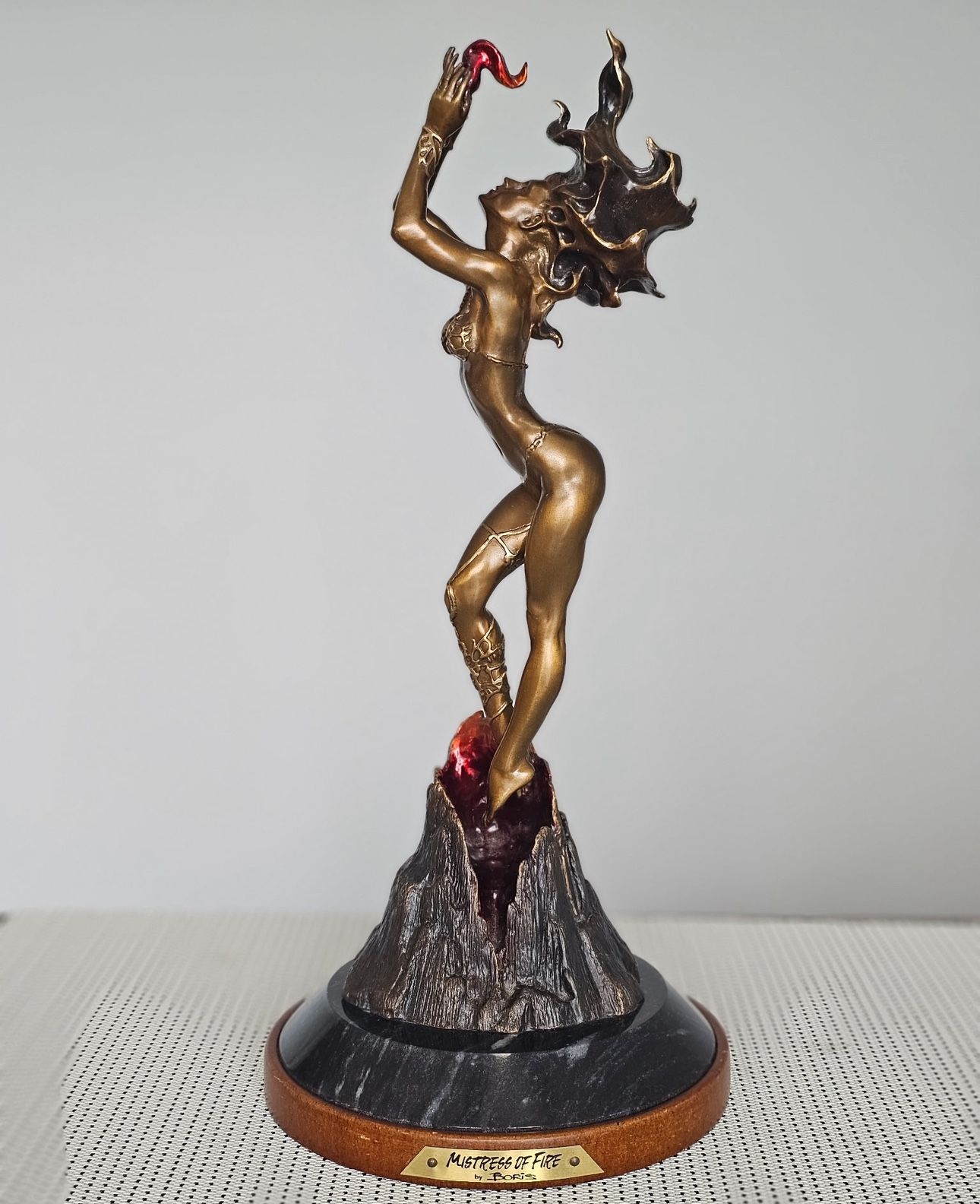 Mistress of Fire Bronze Statue
