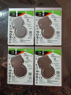 Four 500gb Hard drives
