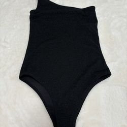 Womens Pull & Bear Sparkly Bodysuit