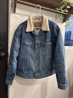 Men’s Sherpa Denim Jacket