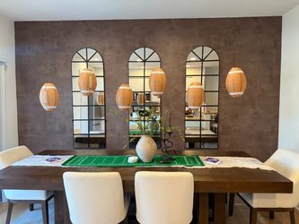 Living Spaces Palazzo Dining table set