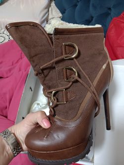 Beautiful Brown winters heals / Boots