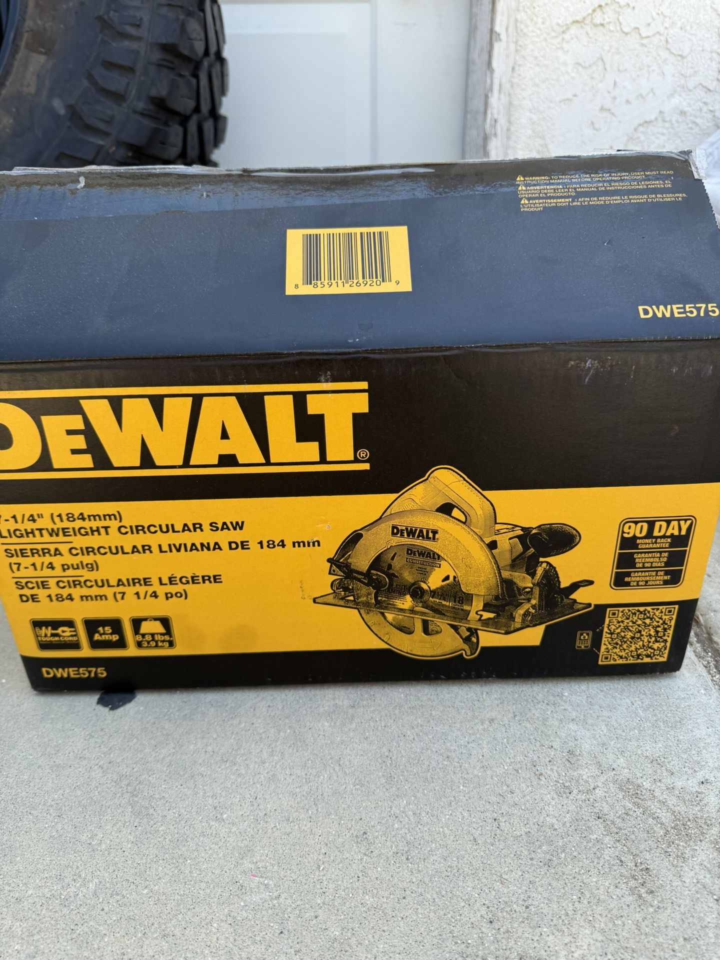 Circular Saw 7-1/4” Dewalt