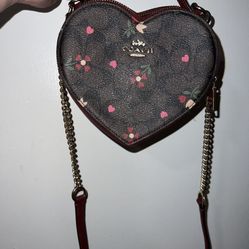 Coach Heart Purse