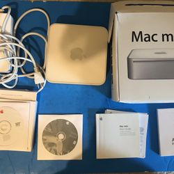 Apple Mac mini A1176 Desktop W/Power Cord Intel Core Duo 1.66 GHz 60GB untest