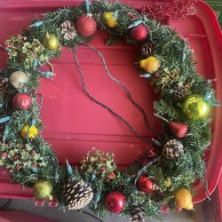 Wreath With Light