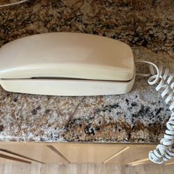 Bell Telephone Almond Vintage Collectible Trimline 