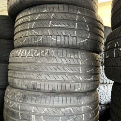 Vendo 275/40/R22 Continental Las 4 Llantas Por $240