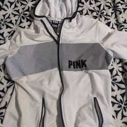 Women's Pink Zip Hoodie