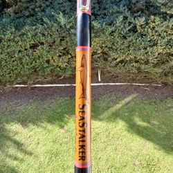 Vintage Seastalker Fiberglass Saltwater Rod – 40–100 lb – Heavy Bait / Trolling – USA