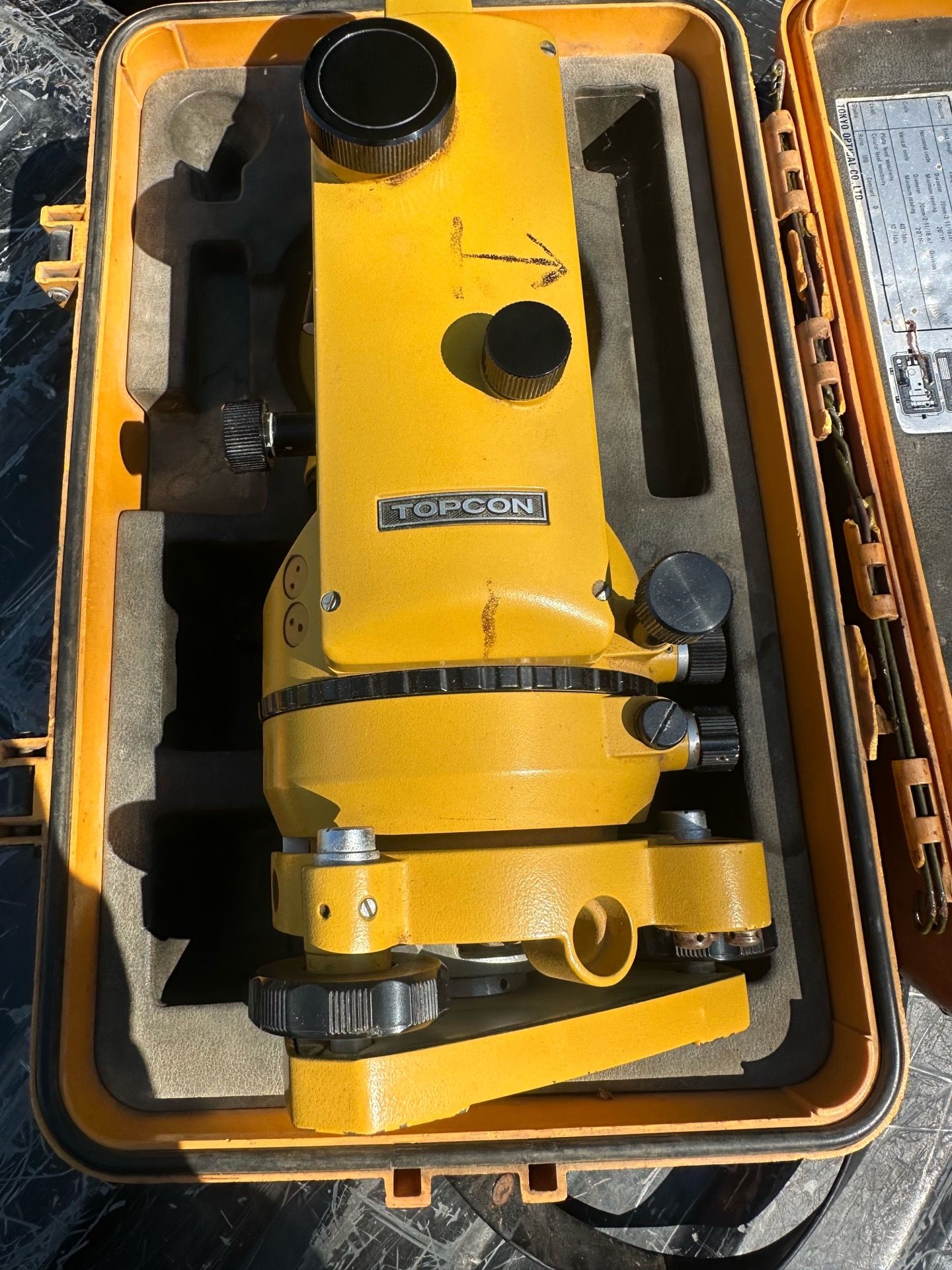 Topcon survey equipment