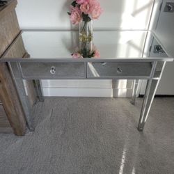 Glass Console Table 