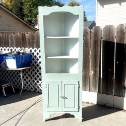 Shabby Chic Corner Cabinet Shelf 