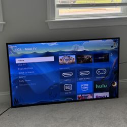 TCL Roku 55” Smart TV — Great Condition!