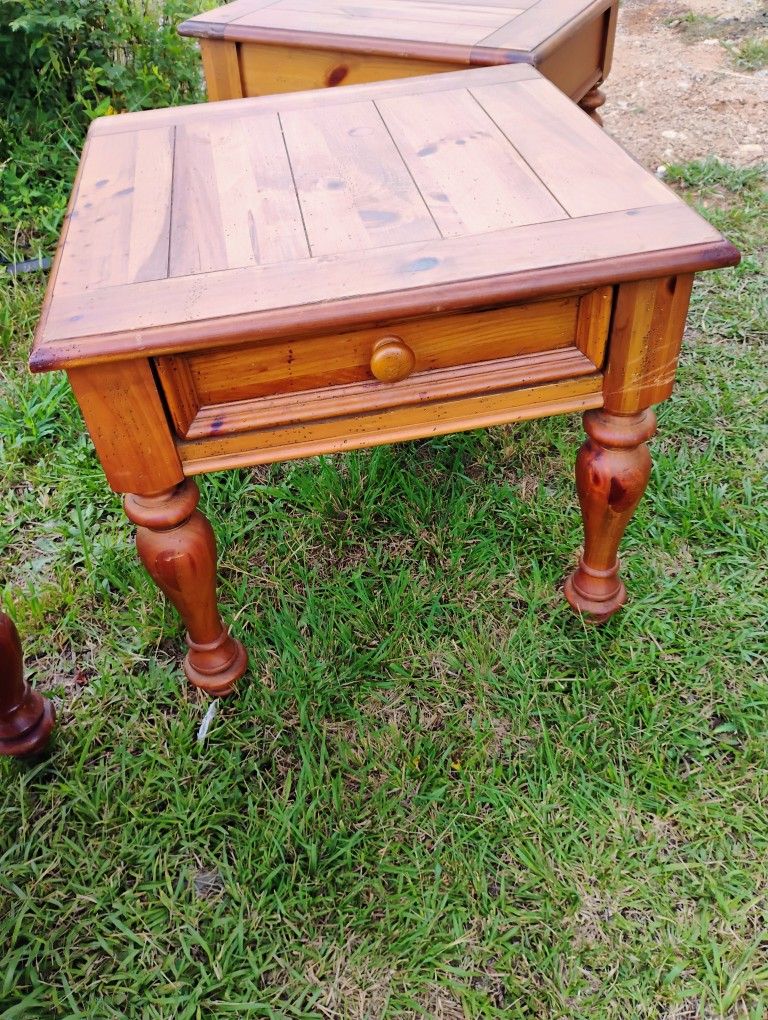 Coffee Table And 2 End Tables 