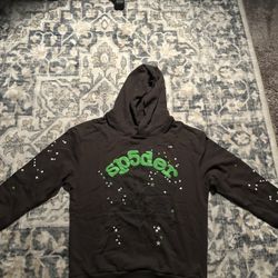Sp5der/Spider Hoodie Slate Gray 